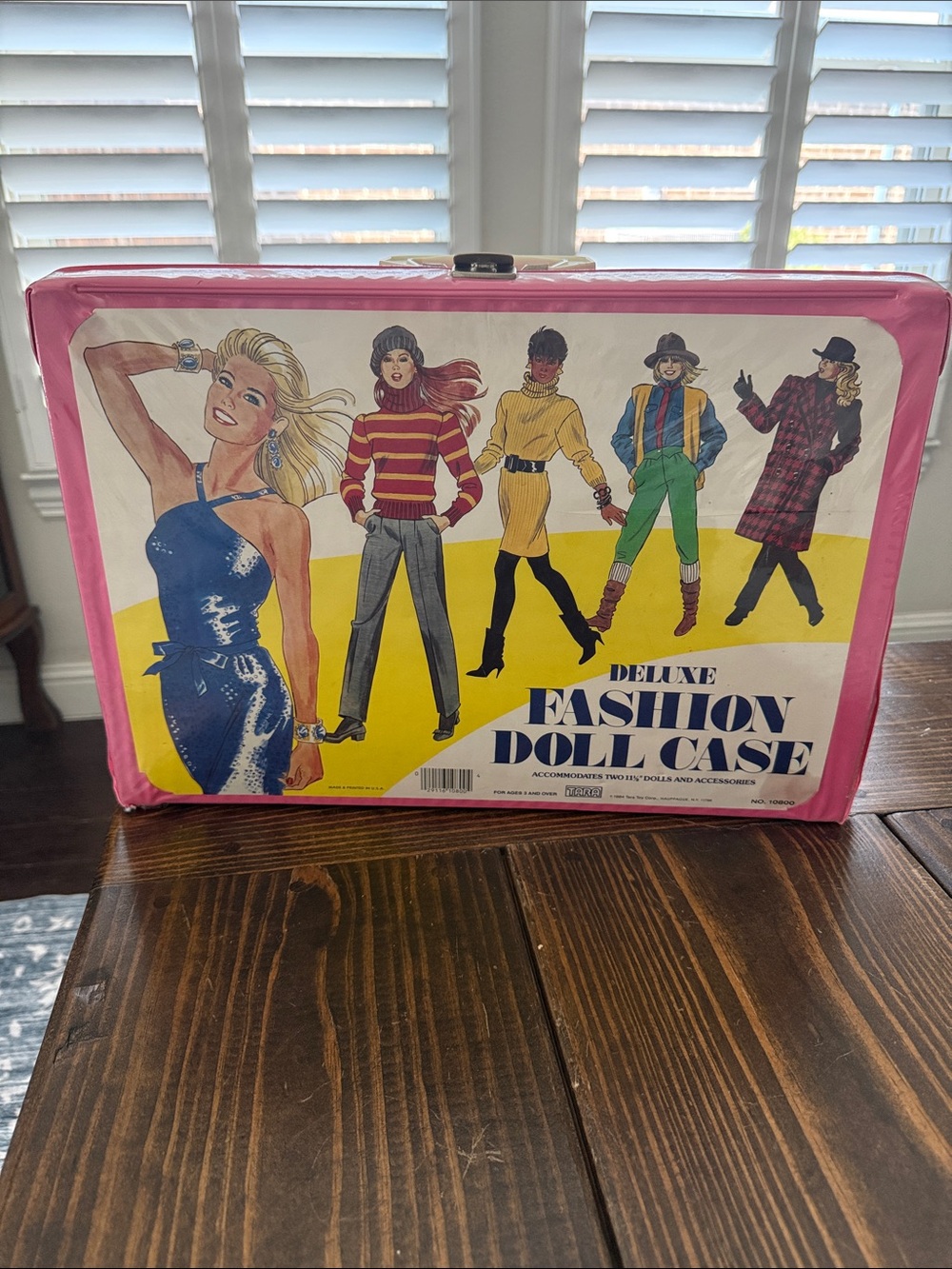 Deluxe Fashion Doll Case - Pink